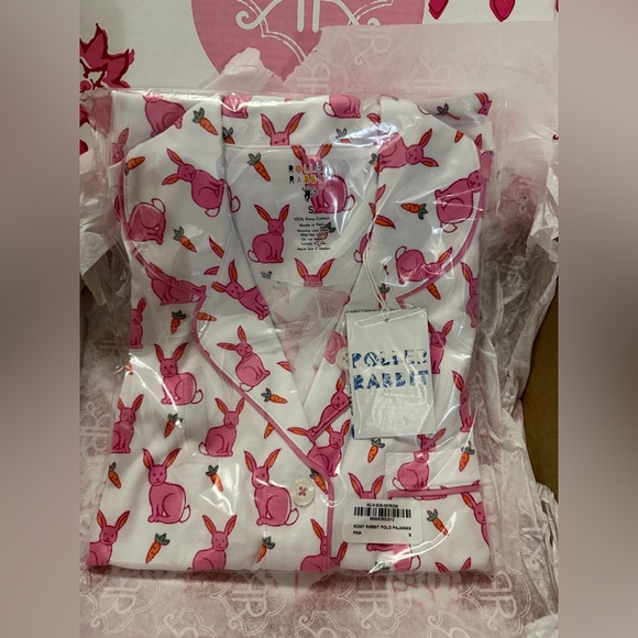 Roller Rabbit Other - Roller Rabbit Romy the Rabbit Polo Pajamas sold out NWT